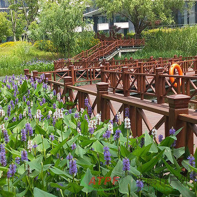 Natural Bamboo Balustrade Bamboo Railing For Balcony Custom