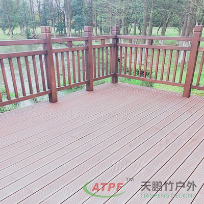 Balcony Porch Bamboo Deck Railing Baluster Sustainable
