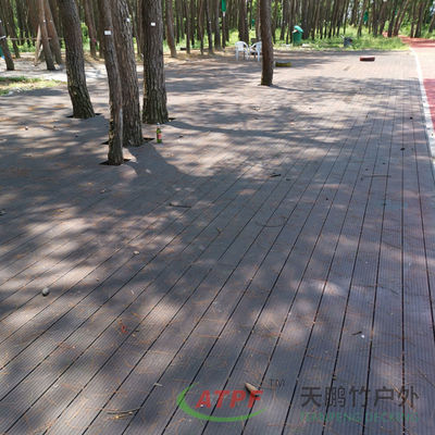 Carbonized Real Bamboo Wall Panels External Cladding ODM