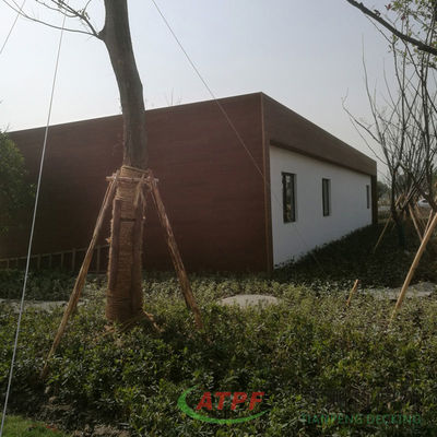Outdoor Wood Bamboo Decorative Wall Panels Fireproof