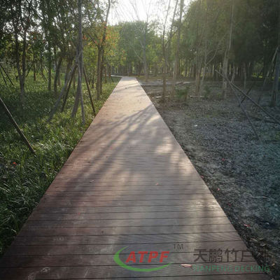 Exterior Wall Panel Bamboo Cladding Dark Charcoal OEM