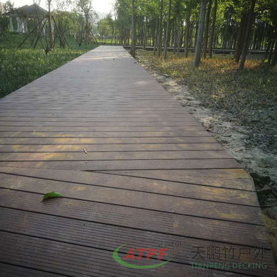 UV Resistance Bamboo Cladding Exterior Facade Panels Custom