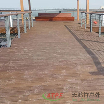 Weather Resistant Bamboo Slat Wall Panels Bamboo Clad