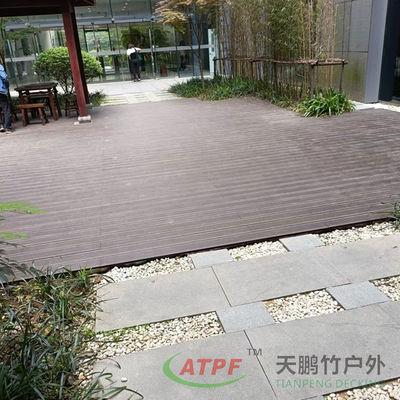 Waterproof Porch Bamboo Decking Boards 16x20 Deck