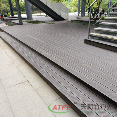 Weather Resistant Bamboo Wood Decking Planks Boards Bulk