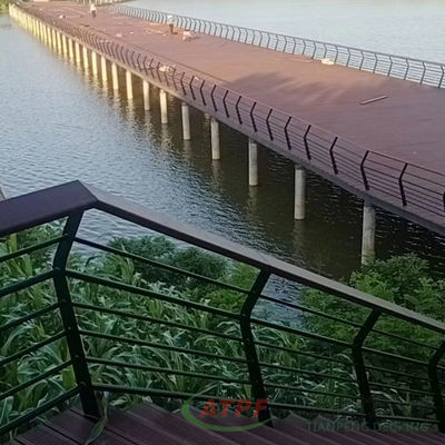 Carbonised Bamboo Outdoor Wood Decking Boards For Garden
