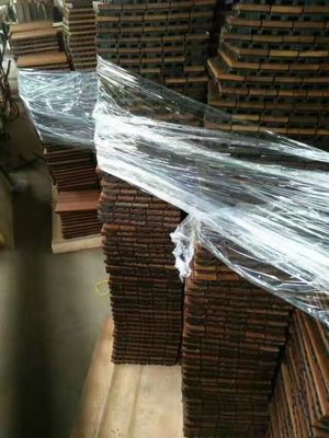 FSC Certified Carbonized Bamboo Decking For Outdoor Use