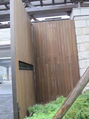 Effortless Installation Bamboo Wood Wall Cladding For Exterior Walls Nail Or Screw Method