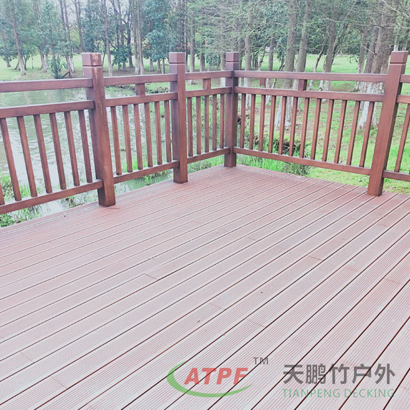 Balcony Porch Bamboo Deck Railing Baluster Sustainable
