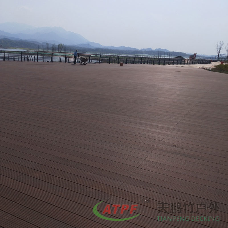18mm Carbonized Bamboo Fence Wall Cladding Exterior Custom