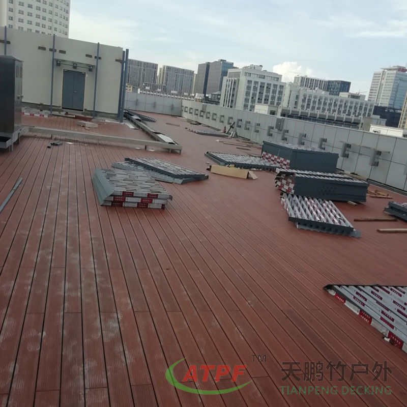 Flat Bamboo Cladding Exterior Wall Panels Outdoor Eco Friendly