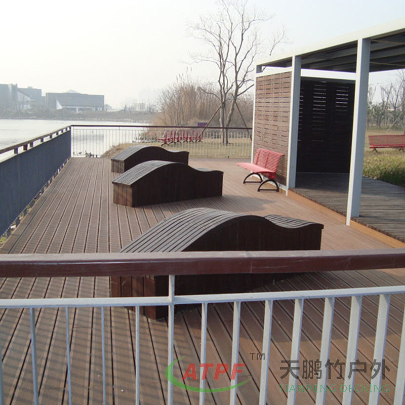 ISO14000 150mm Wide Decking Boards Bulk For Balcony