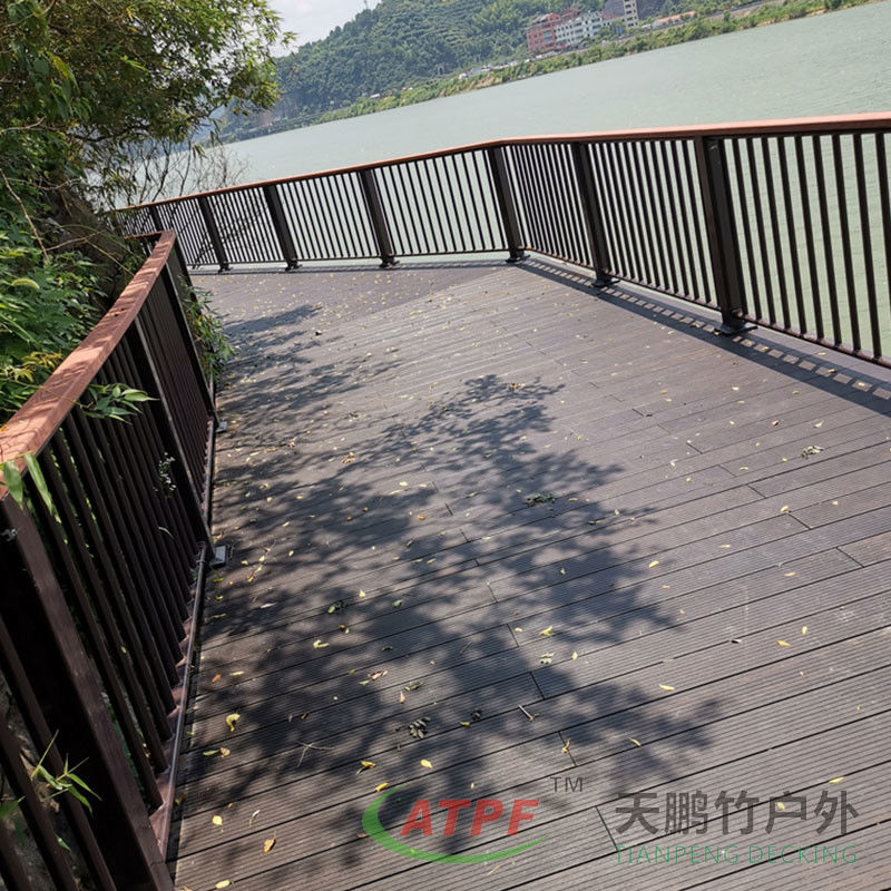 Bamboo Wood Floor Decking Boards Pressure Treated Deck Lumber
