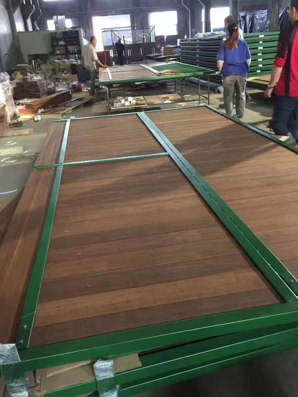 Small Grooves Finish Exterior Bamboo Cladding for Modern Exterior Design in Dark and Light Charcoal